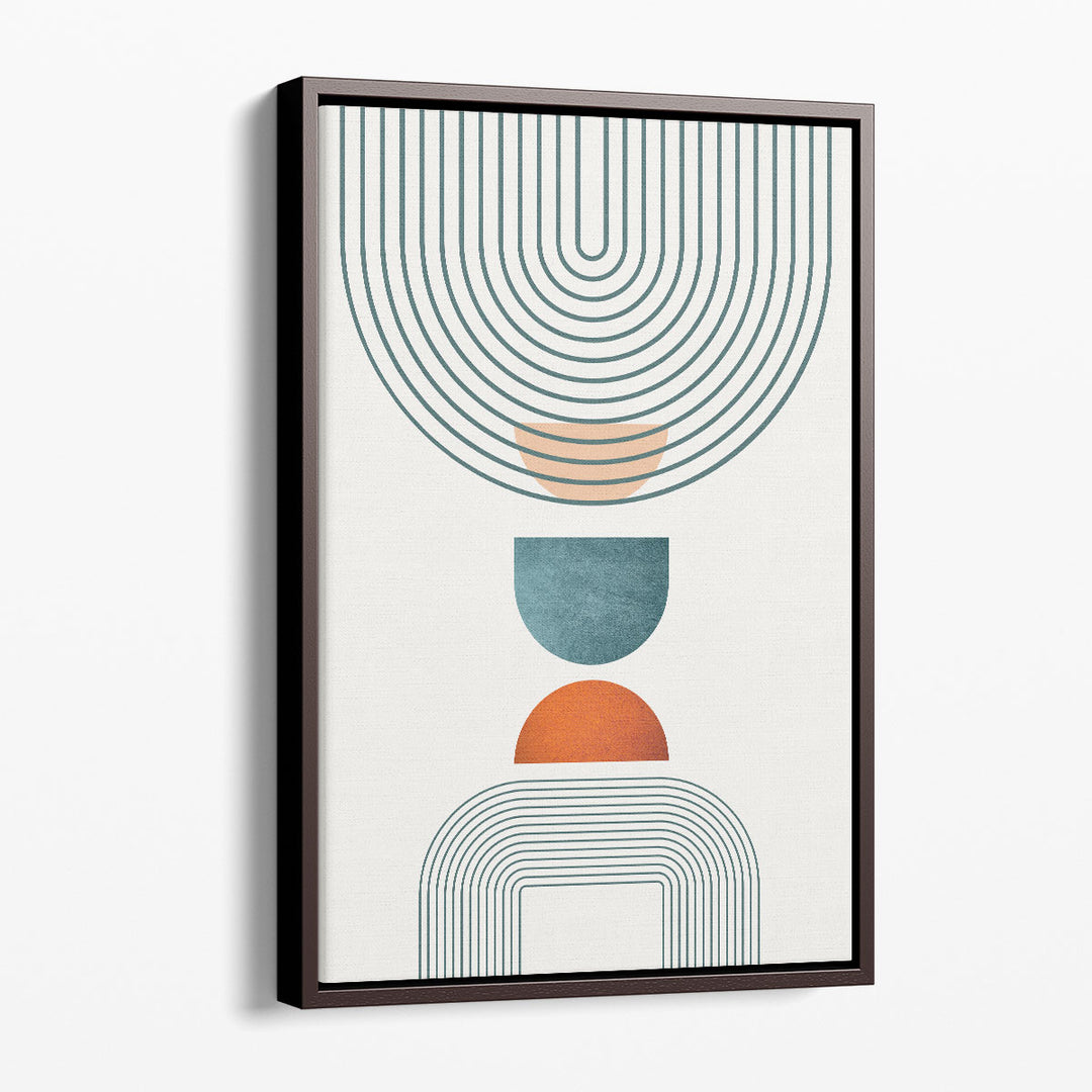 Mid Century Modern Wall Decor retro geometry