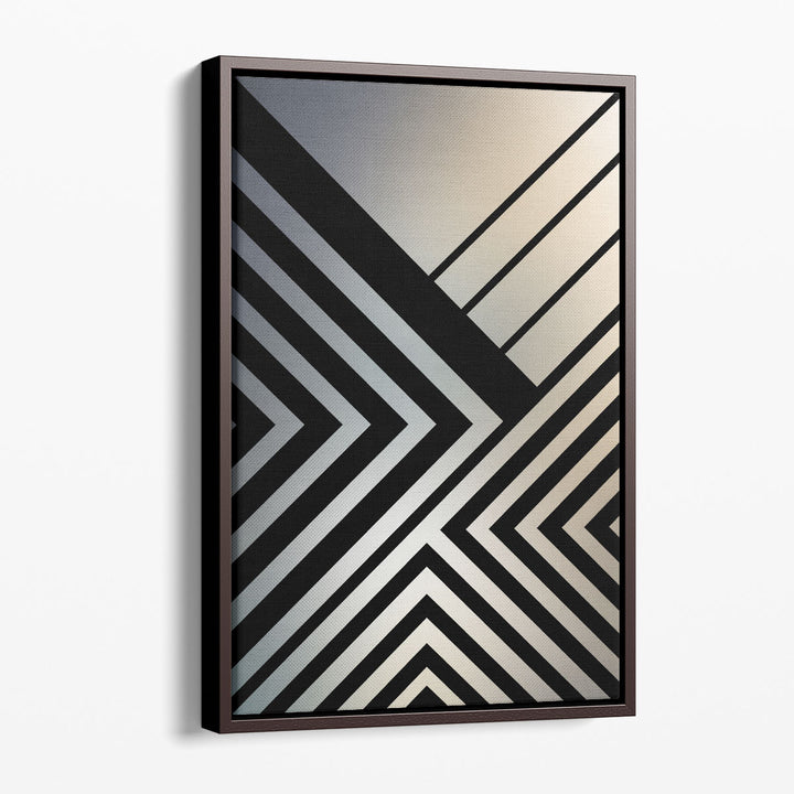 Geometric Line Prints crisp linear pattern