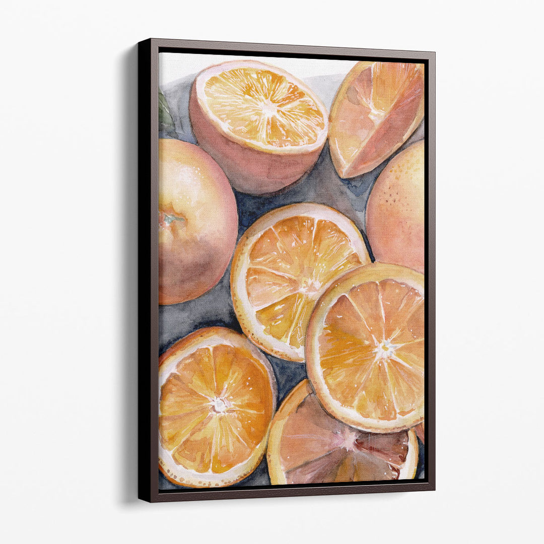 watercolor prints – soft neutral backdrop