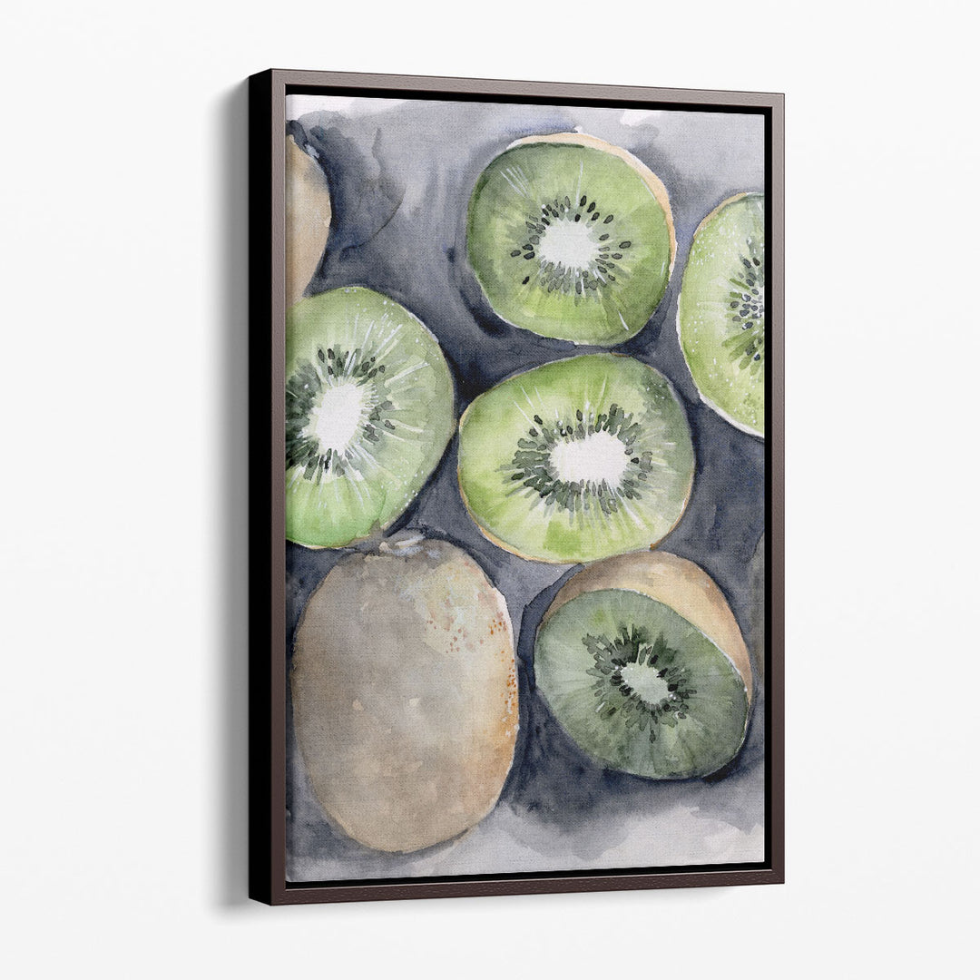 fruit wall art – vibrant kitchen canvas