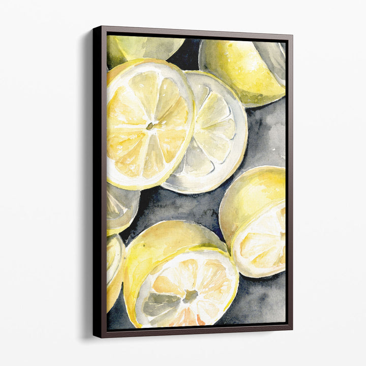 Watercolor Still Life Prints – soft lemon watercolor