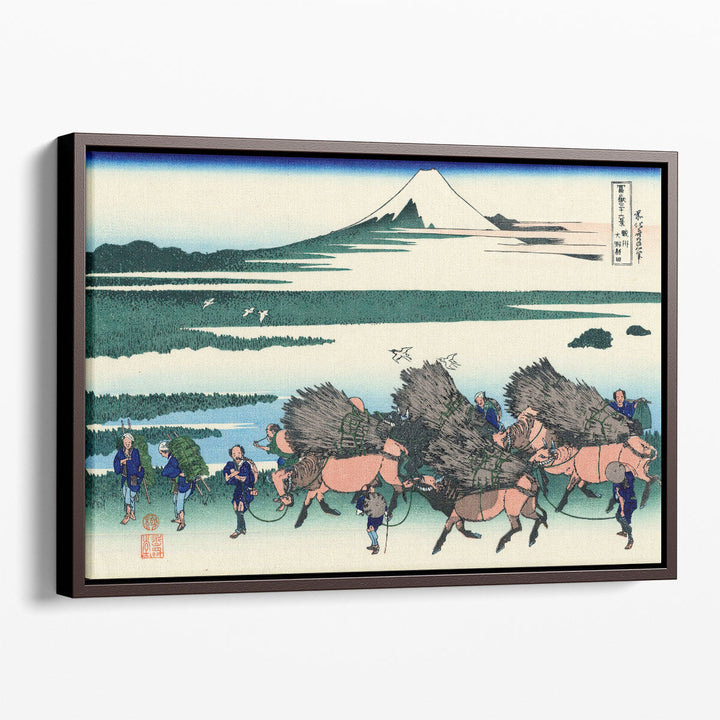 Brown animal canvas art with natural wildlife