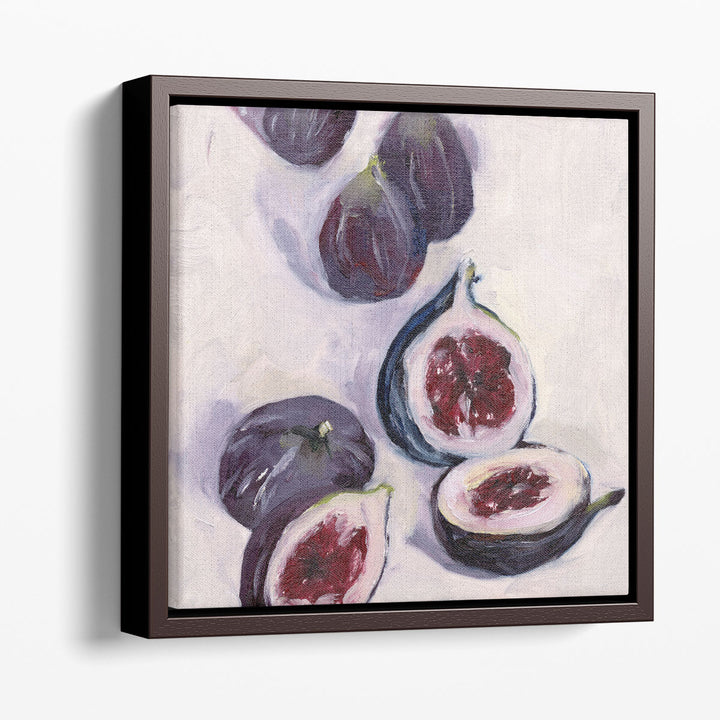 kitchen wall art decor – elegant fig illustration