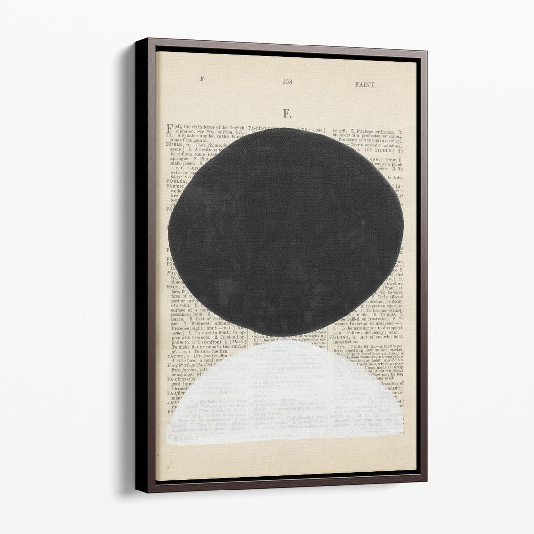 Geometric Art Prints – structured abstract with clean letterforms