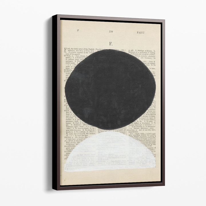 Geometric Art Prints – structured abstract with clean letterforms