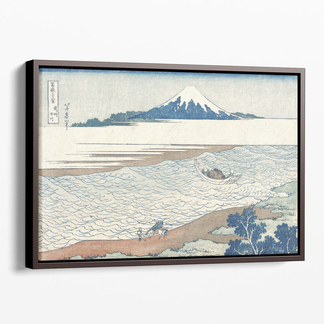 The Jewel River in Musashi Province, 1830–1833 - Canvas Print Wall Art
