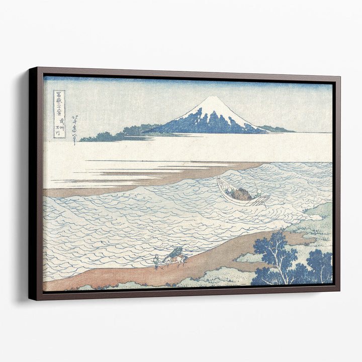 The Jewel River in Musashi Province, 1830–1833 - Canvas Print Wall Art
