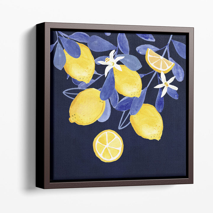 framed leaves – botanical detail