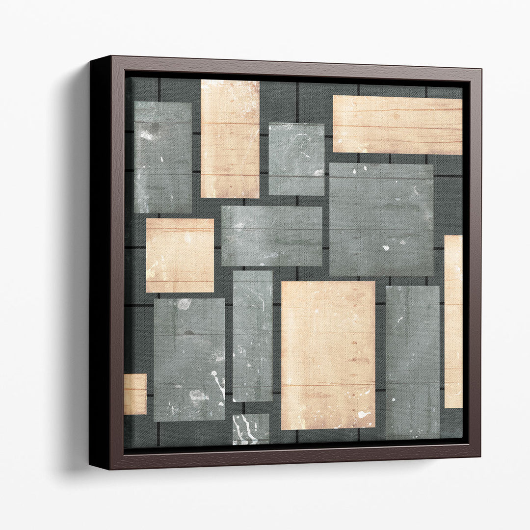Geometric art prints in neutral tones