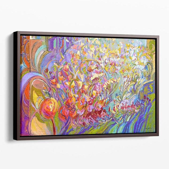Abstract Botanical Art Prints stylized foliage pattern