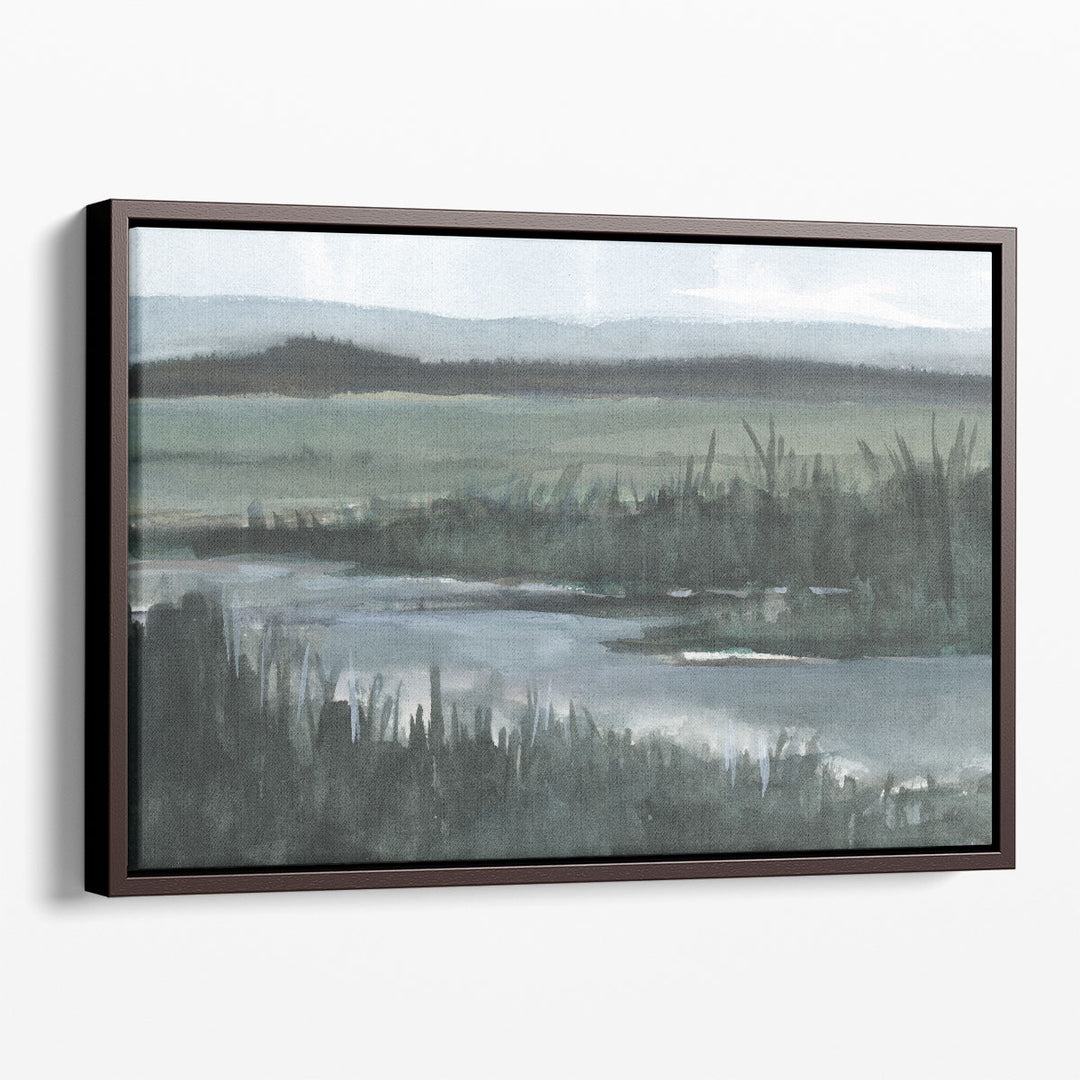 Watercolor art prints for hallway with soft hues