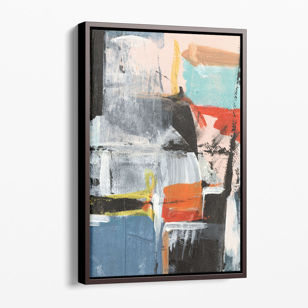 modern abstract wall art bold brushstrokes