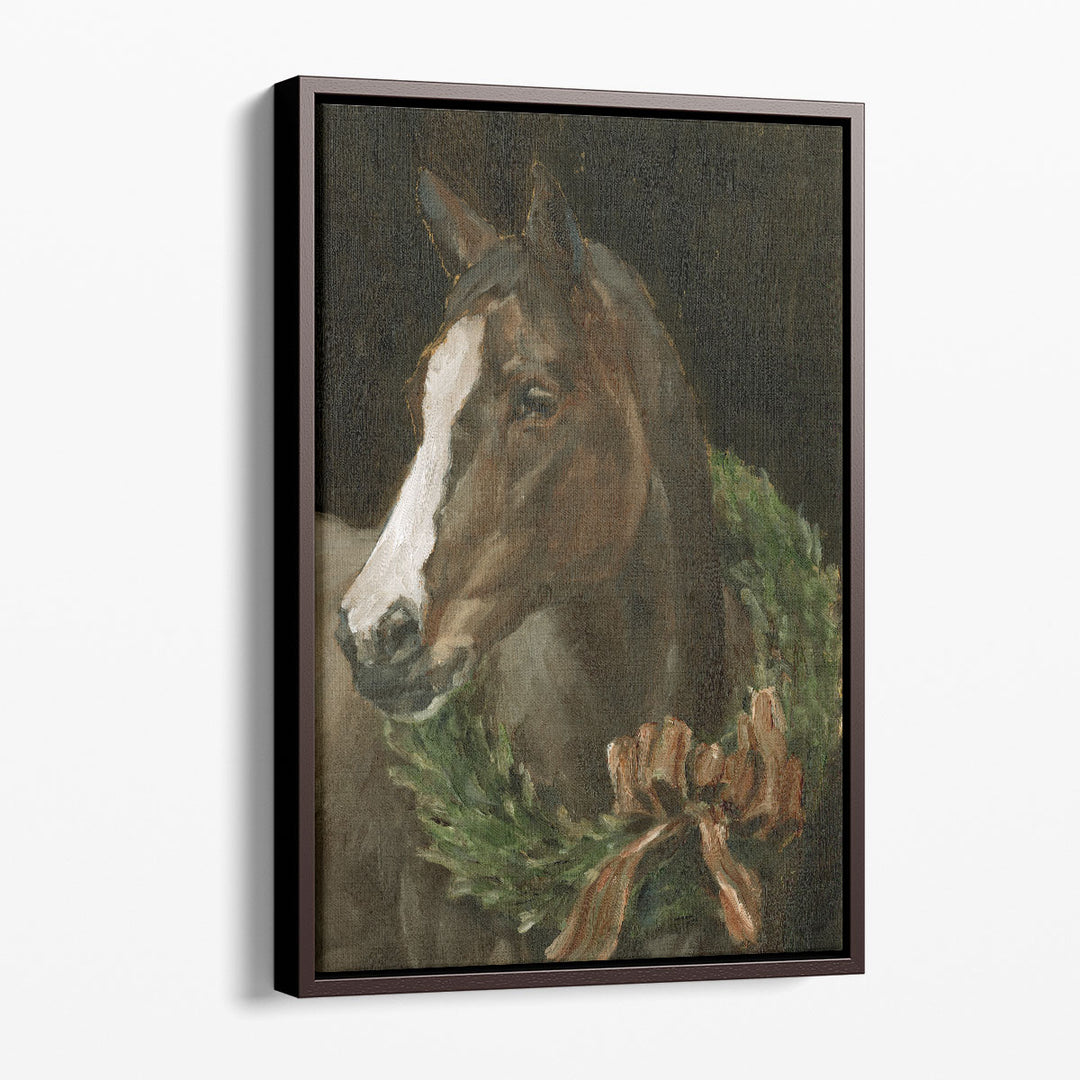 Holiday Horse II - Canvas Print Wall Art