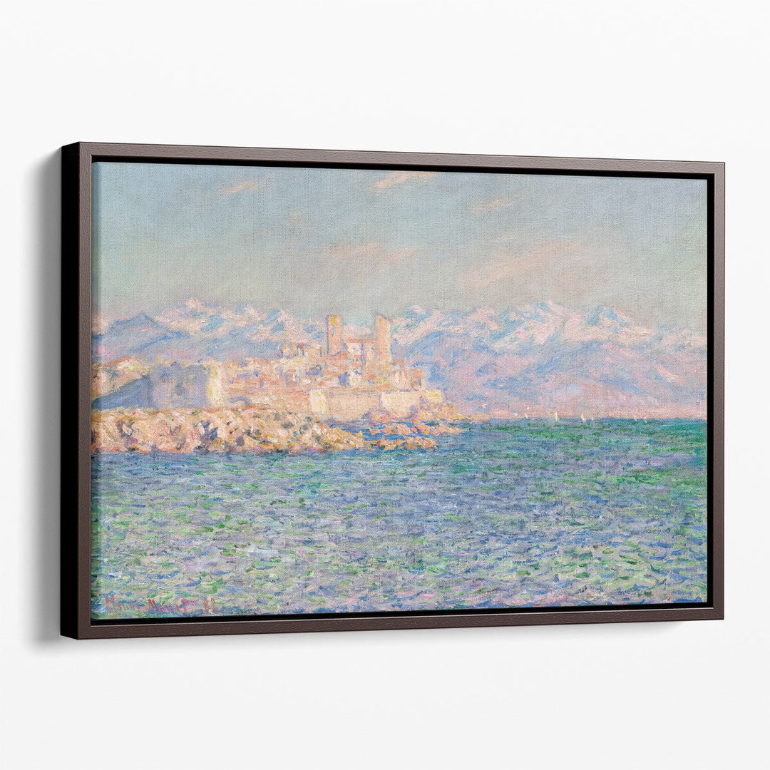 Blue Ocean Wall Art – calm sea horizon canvas