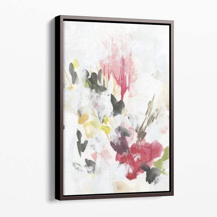 abstract floral painting modern canvas art
