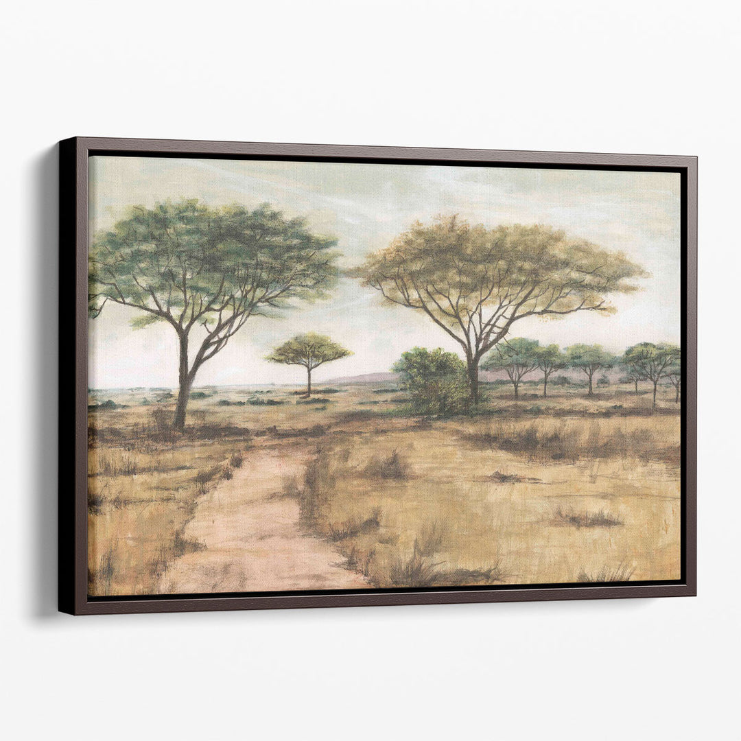 Green tree wall decor with rustic style