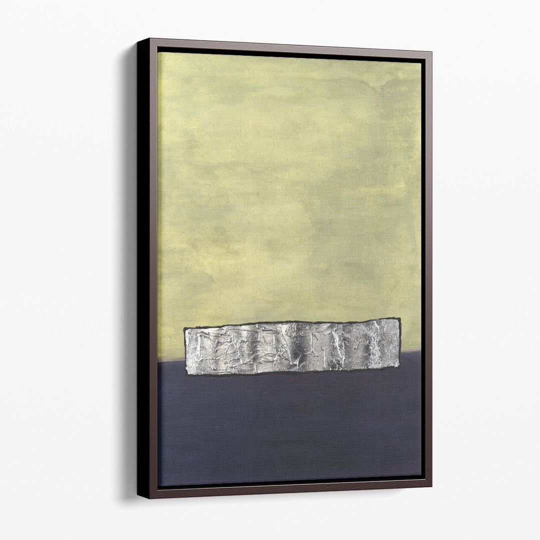 Abstract canvas wall art fluid brushstrokes