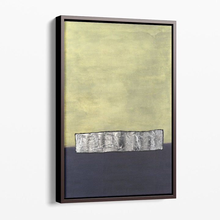 Abstract canvas wall art fluid brushstrokes