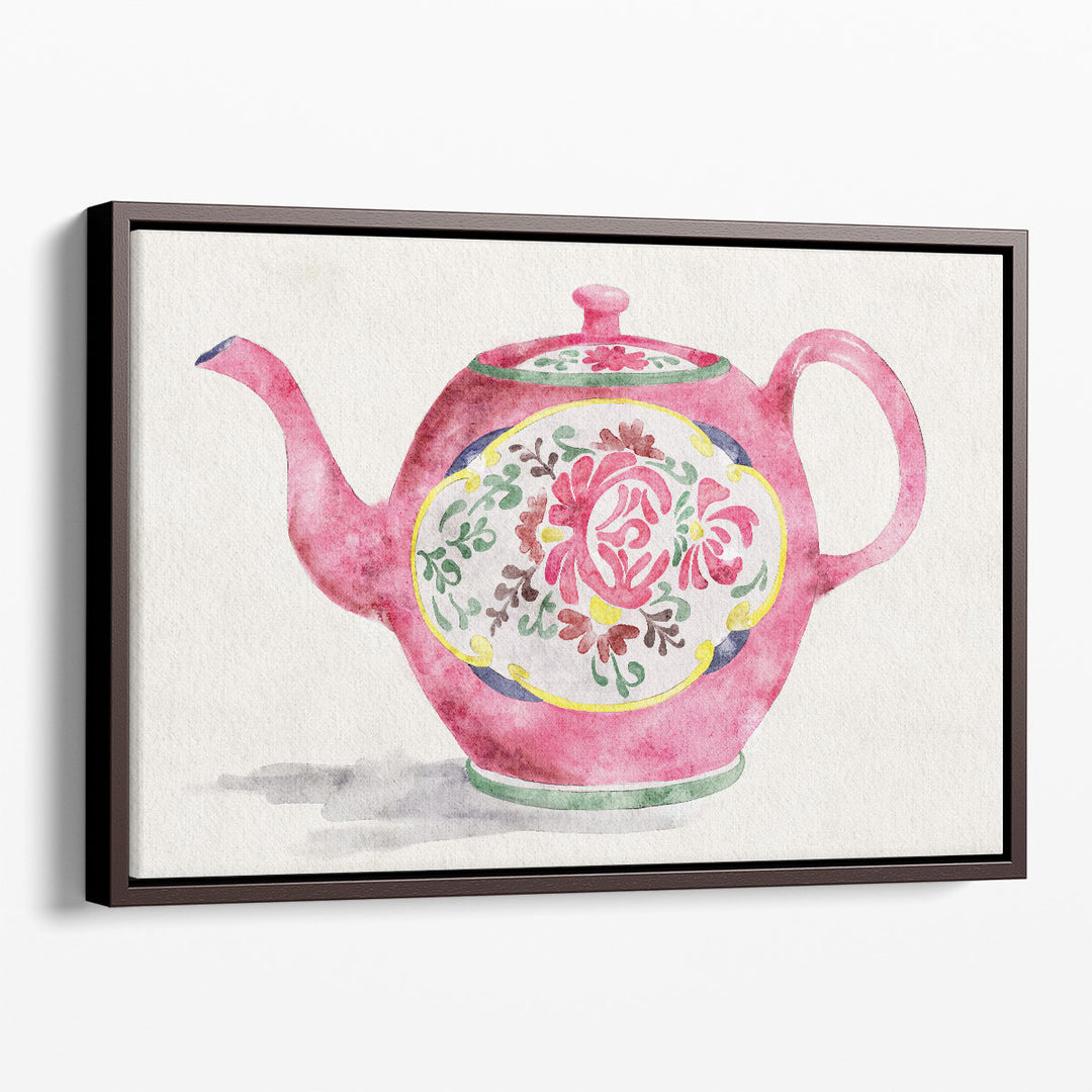 watercolor prints – soft ceramic blossom scene