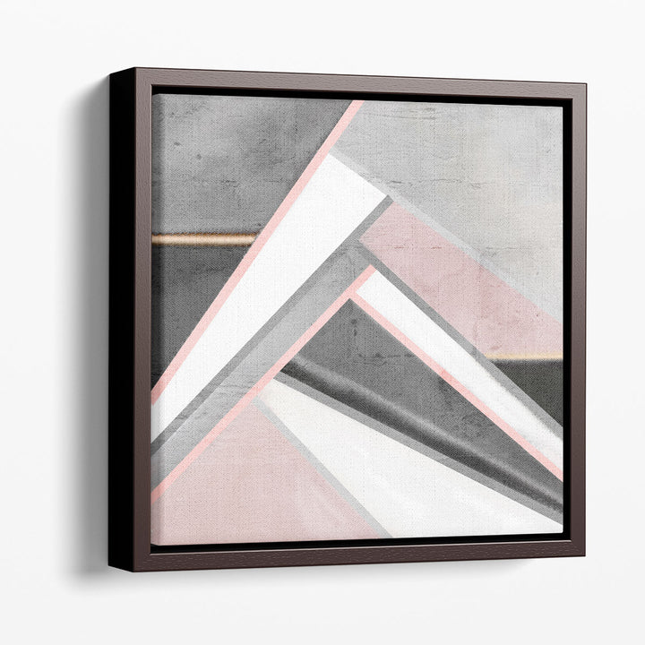 Big Abstract Artwork for Living Room – bold square geometric design