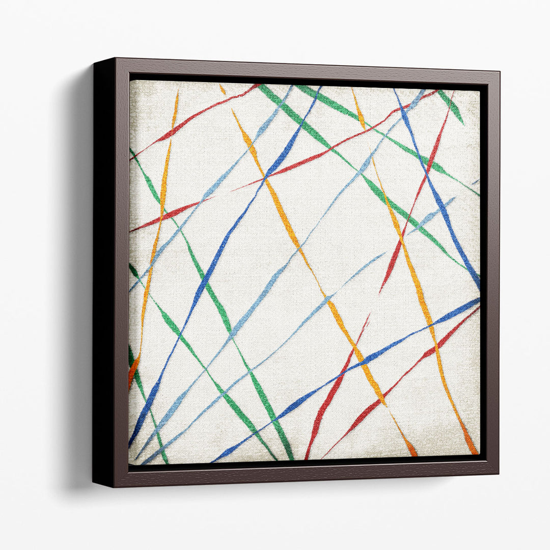 Crisscrossed - Canvas Print Wall Art
