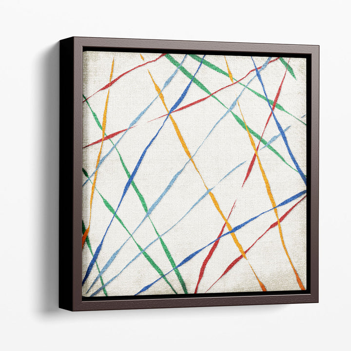 Crisscrossed - Canvas Print Wall Art