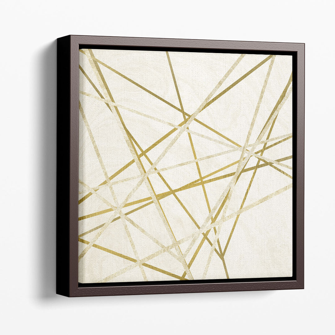 Gold Lined - Canvas Print Wall Art
