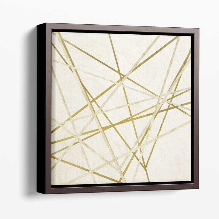 Gold Lined - Canvas Print Wall Art