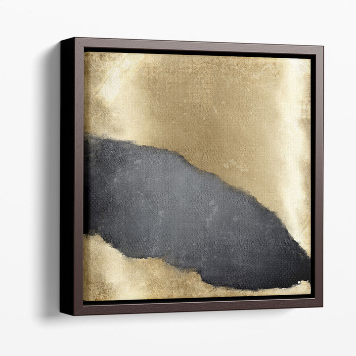 black and gold wall decor metallic abstract design