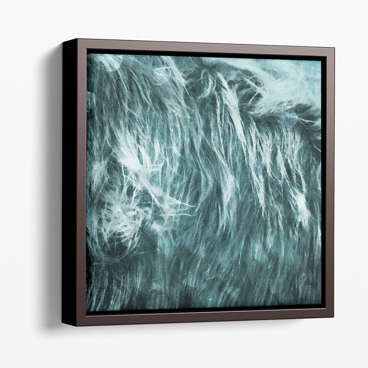 Iceberg Teal - Canvas Print Wall Art