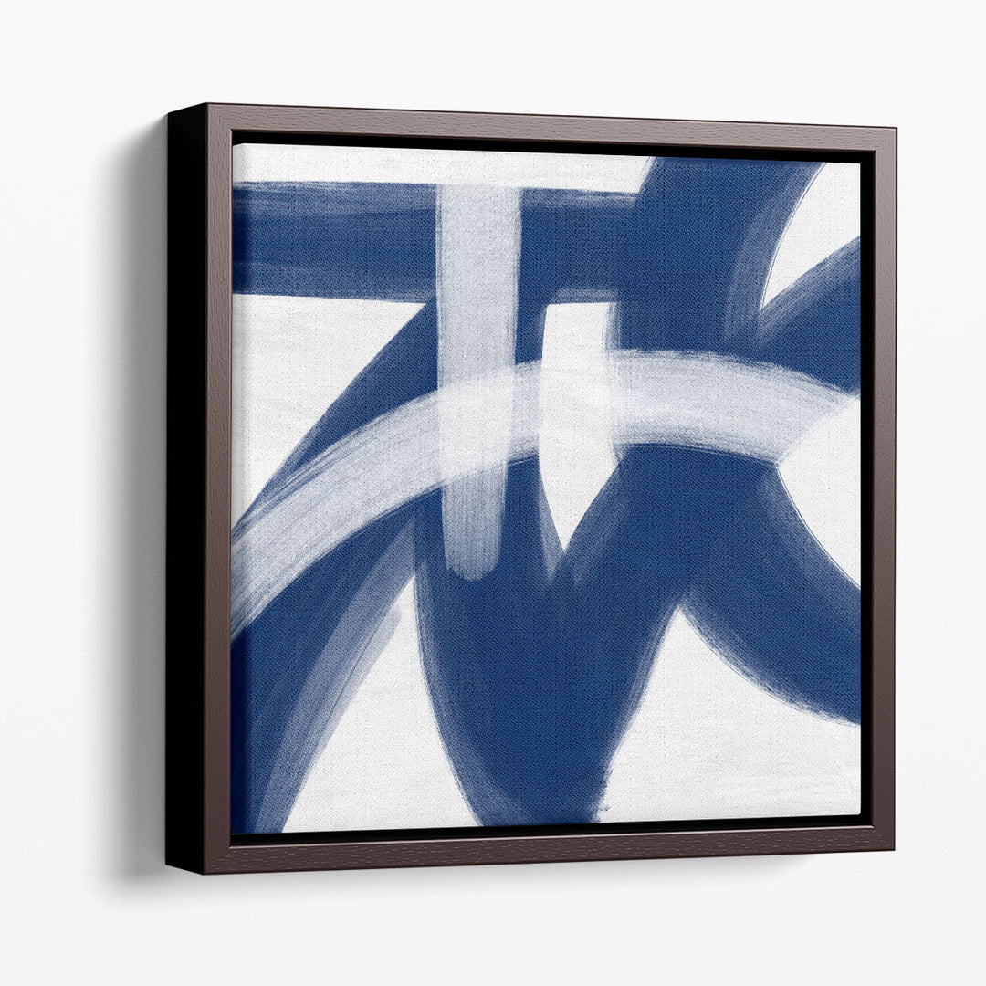 Blue and White Prints crisp contrast design