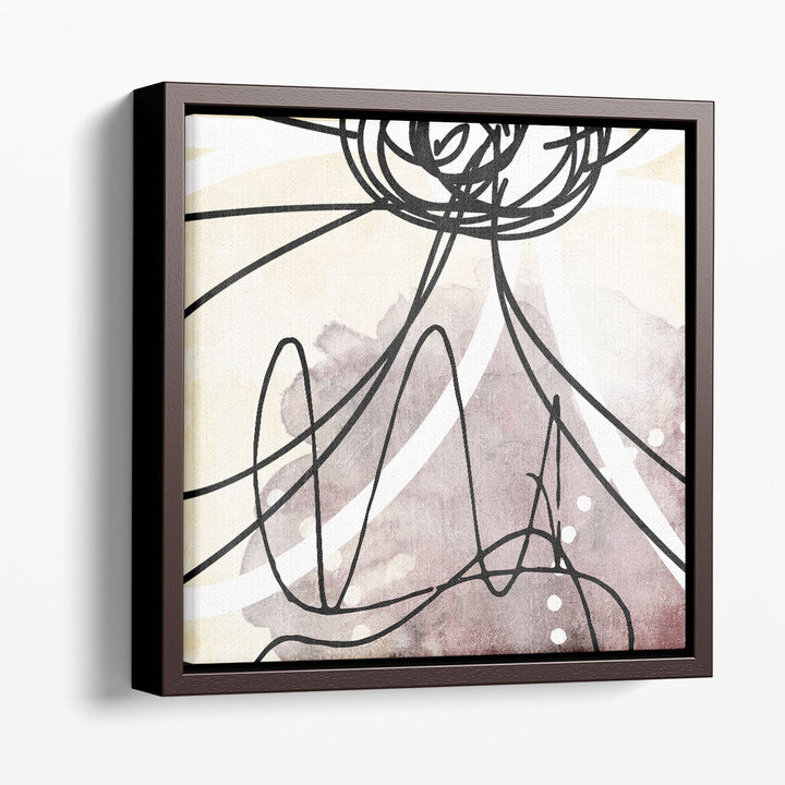 neutral artwork muted beige composition