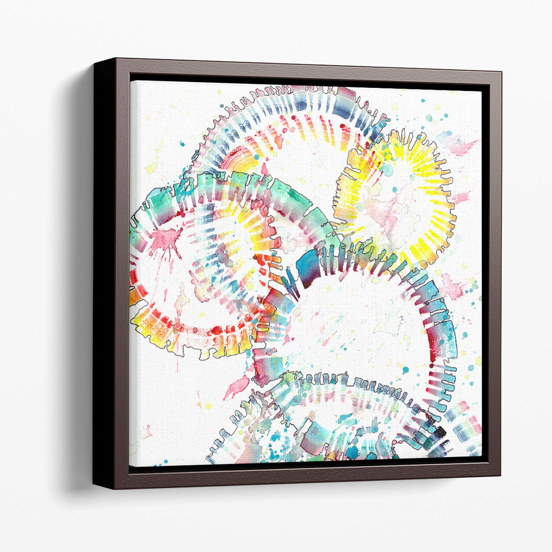 Rainbow Burst - Canvas Print Wall Art