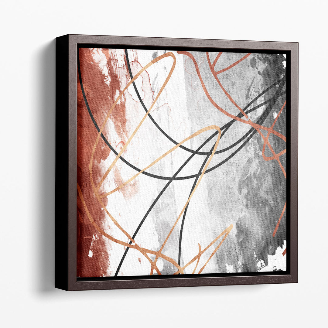 Modern line wall art crisp linear pattern