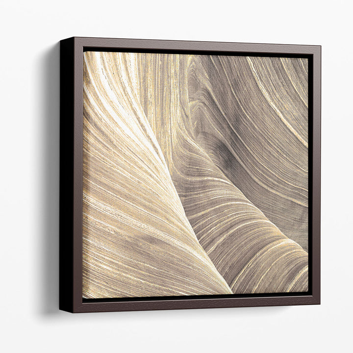 beige artwork subtle textured wall accent