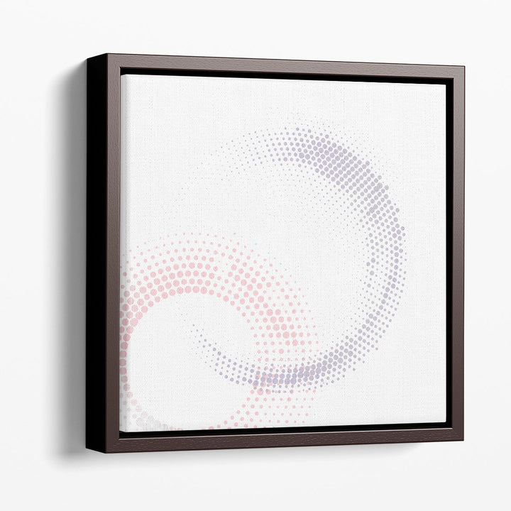White geometric abstract wall art neutral design