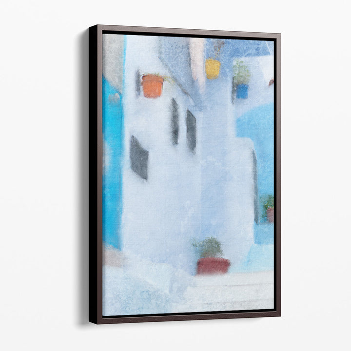 Up the Stairs 1 - Canvas Print Wall Art