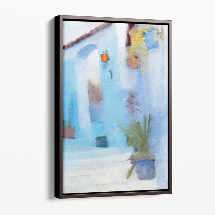 Up the Stairs 2 - Canvas Print Wall Art