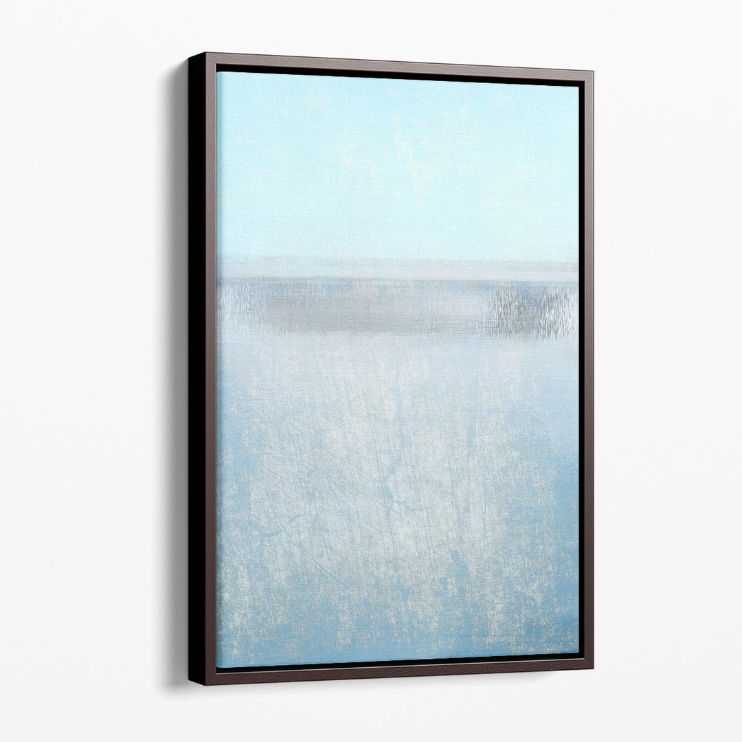 Minimalist prints in blue tones