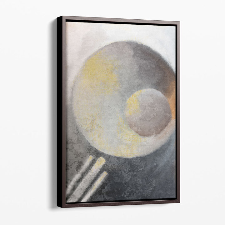 Concrete Circle 1 - Canvas Print Wall Art