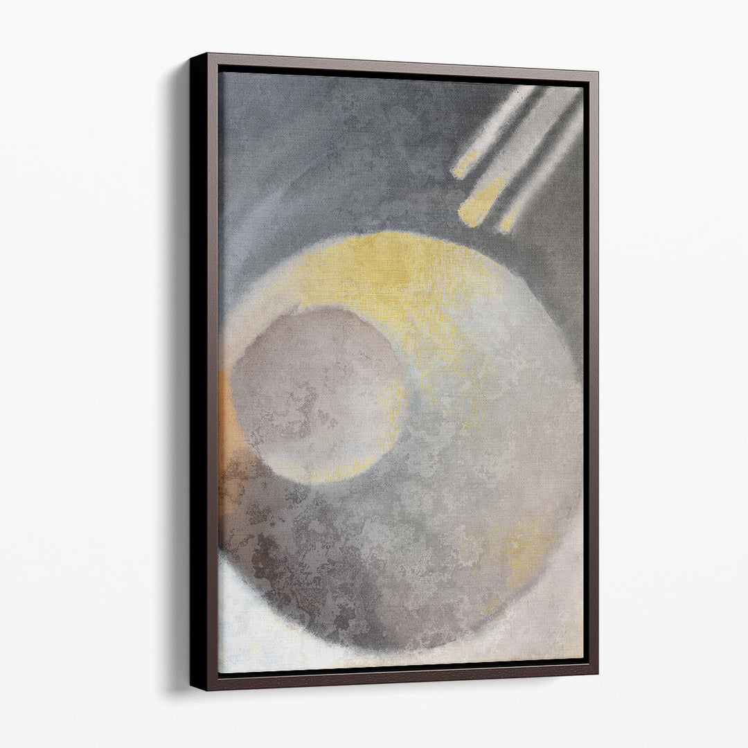 Concrete Circle 2 - Canvas Print Wall Art