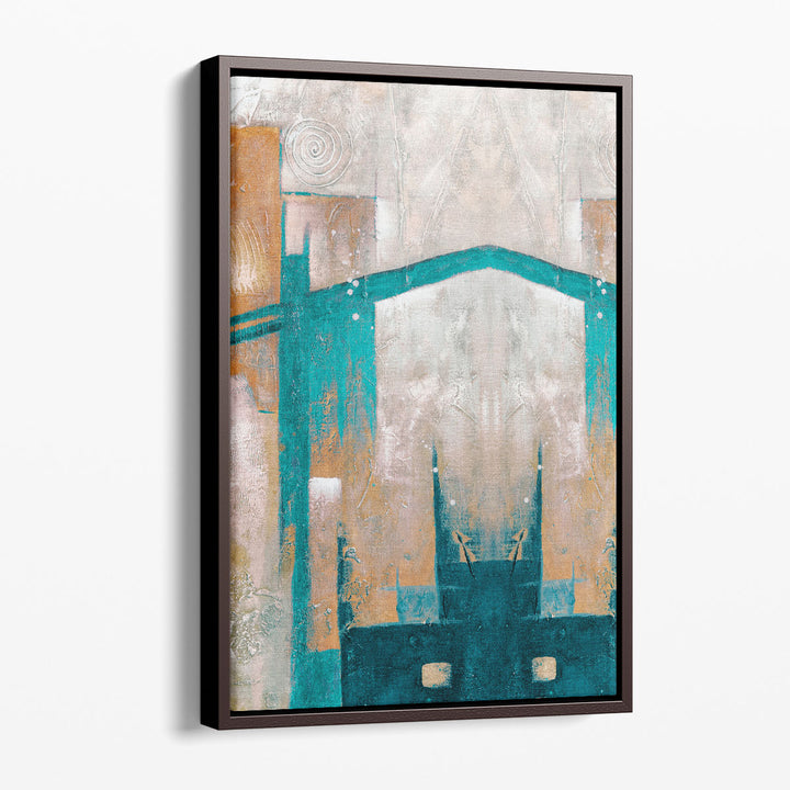 Paintings for living room in calming tones