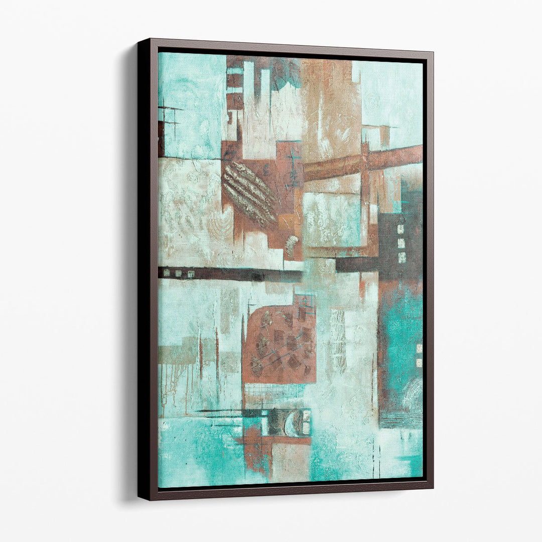 Modern abstract painting for living room