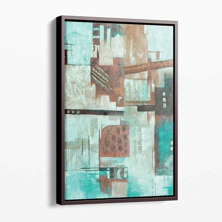 Modern abstract painting for living room