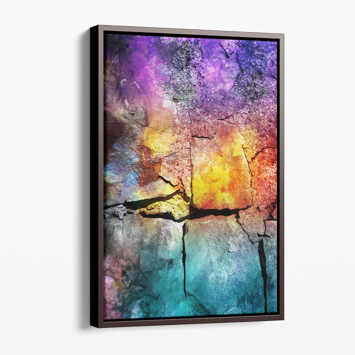 Rock wall art nature-inspired poster