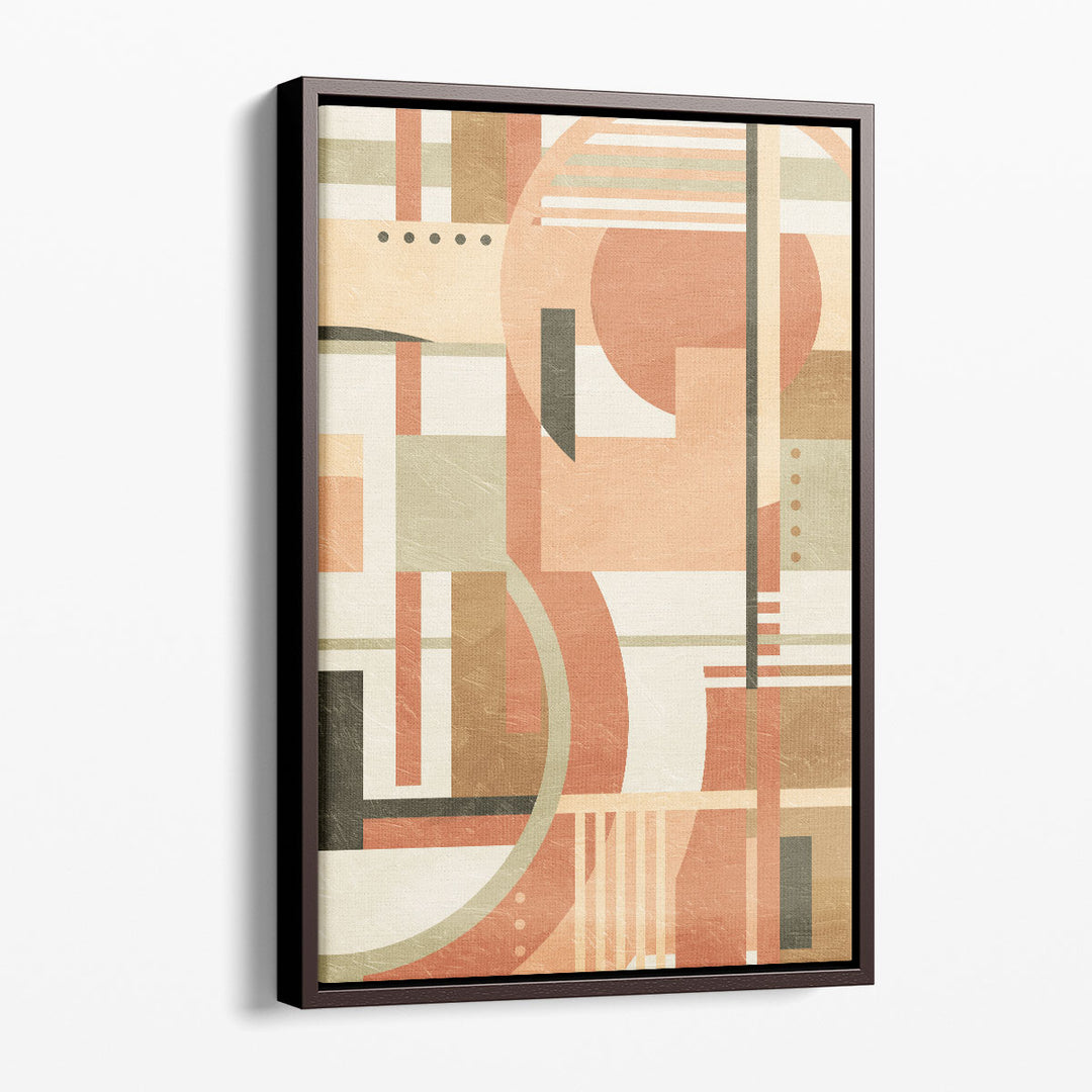 Geo Puzzle Boho Style Mate - Canvas Print Wall Art