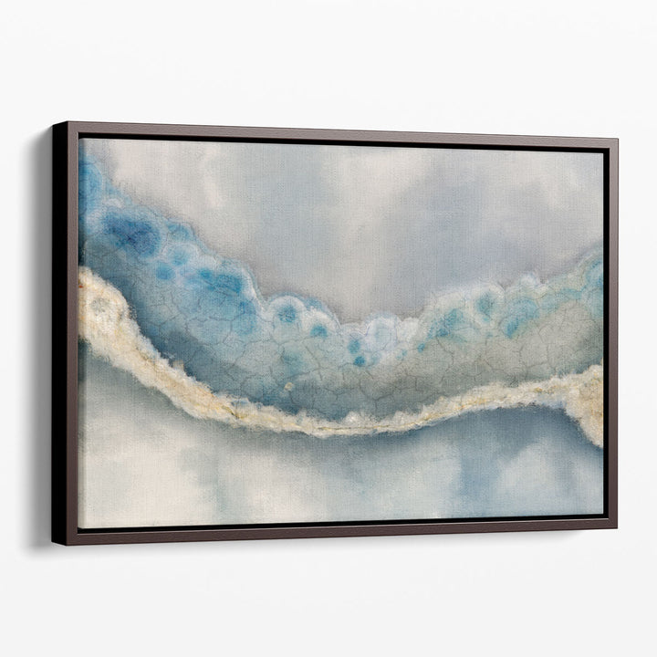 Abstract Textured Canvas Art layered surface detail