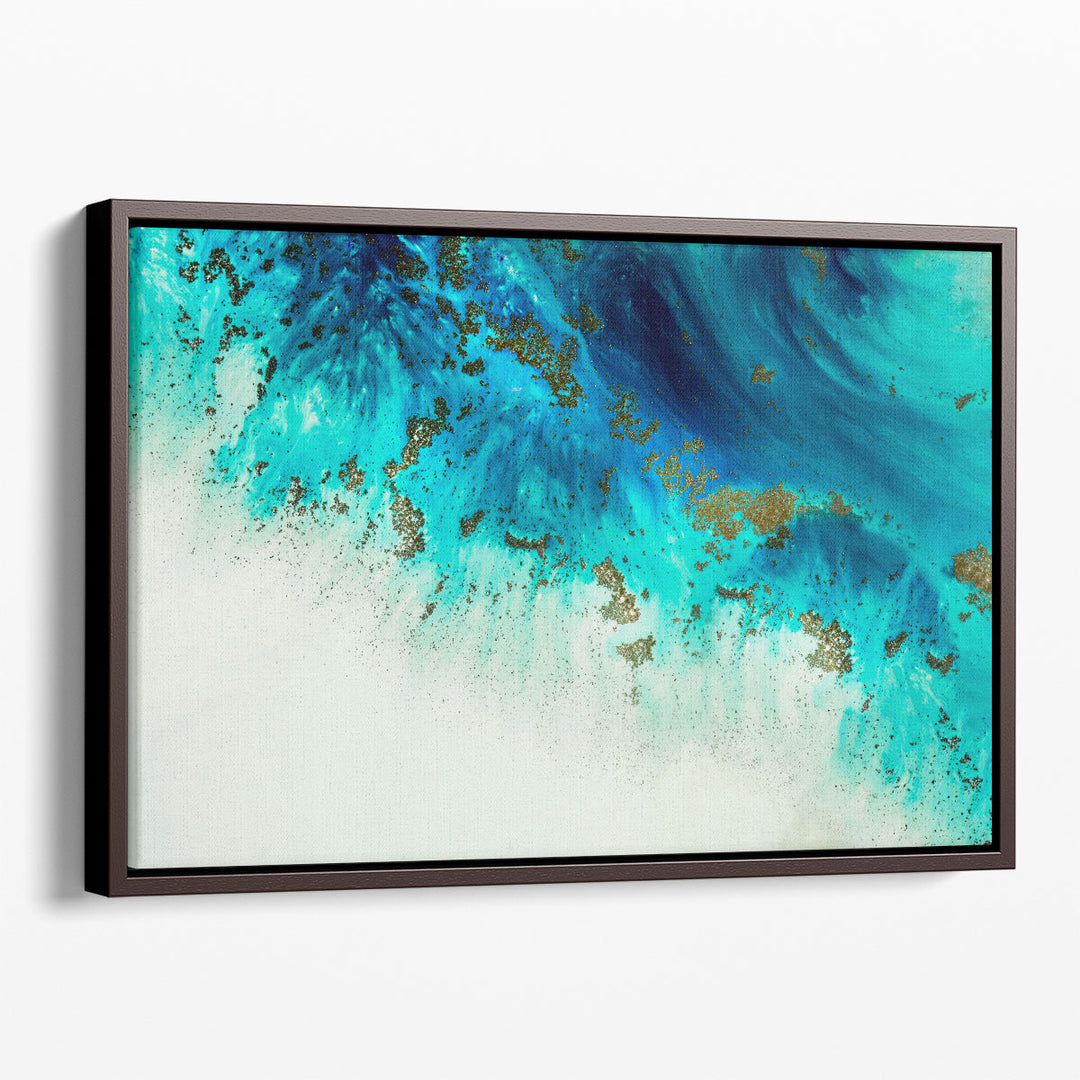 White textured wall art in modern style