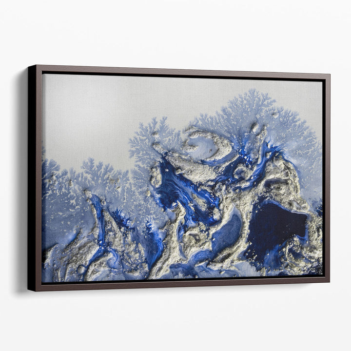 Modern Abstract Canvas Wall Art fluid strokes