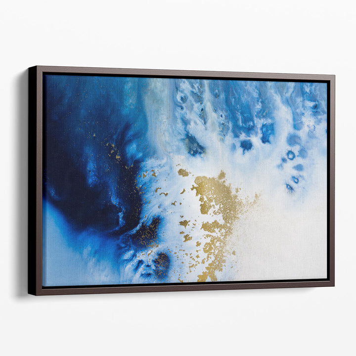Gilded Abyss - Canvas Print Wall Art
